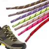 Okrągłe sznurowate unisex 7 kolorów mody swobodne sznurówki Wysokiej jakości poliestrowe sportowe trampki sznurowarstwa 219 s