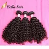 Bella Hair 2pcs Lotto di più alto grado peruviano Deep Curly Wapple Pappelling Capelli brasiliani Spessore per capelli indiani grezzi ESTENSIONI2894135