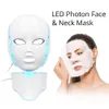 Dispositivos de microcorrentes profissionais para cuidados com a pele em casa Dispositivo de beleza antienvelhecimento PDT Tratamento de acne LED Photon Máscara facial para cuidados com o pescoço