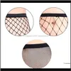 Hosiery Womens Underwear Apparel Drop Levering 2021 Sexy vrouwelijke kous strakke lingerie voor vrouwen uitgehold mesh transparante slanke patroon pa