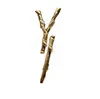 European and American multi-style bamboo letter brooch unisex wild simple suit accessories high quality fast delivery