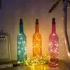 Saiten Kork Lichterkette Led Weinflasche Valentinstag Weihnachtsdekoration StringA133