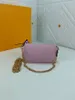 Classici designer di lusso di alta qualità Totes Borse Borsa mini POCHETTE Accessori borsa Pacchetto catena Shopping Borsa a tracolla Fiore Portamonete Crossbodys