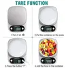 Digital Kitchen Scales High Precision Mini Pocket Jewelry Food Diet Accessories 3kg/5kg 4 Unit g/oz/ml/fl:oz 210615