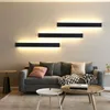 Lange Linie moderne LED-Wandleuchte, Heimdekoration, Badezimmerbeleuchtung, 90–260 V, Kosmetikspiegel, Eckmontage, Innenleuchte