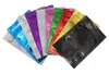 2021 Colorful Doypack Aluminum Foil Zip Packaging Bag Resealable Ziplock Mylar Candy DIY CrSDFSDFS