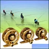Sports & Outdoors Baitcasting Reels 1Pcs Fishing Reel Plastic Body Super Light Raft Ice Sea Fish Wheel For 3 Types Drop Delivery 2021 Frov6