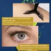 Maquillage des yeux 3 paires de faux cils magnétiques à 7 aimants avec eye-liner liquide et pince à épiler Kit réutilisable sans colle nécessaire