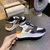 Tasarımcı Ayakkabı Vintage Çek Sneakers Erkekler Kadınlar Platformu Sneaker Süet Deri Eğitmenler Siyah Beyaz Örgü Runner Ayakkabı US4-11 NO281