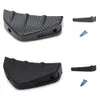 Universal Modified Shark Fin Rear Spoiler Bumper Lip Diffuser Car Accessories Carbon Fiber PatternBlack 1Pcs4Pcs PQYWSS104825168