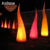 Fabrieksprijs Bruiloft Decoratie LED Inflatables Cone Opblaasbare Klauw Pijler Ox Horn Lamp te koop