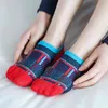 Spring Summer Unisex Men Women Leisure Silicone Anti Slip Cotton Socks Funny Fruit Animal Slippers Invisible Socks 211204