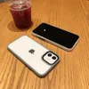 皮膚感覚アクリル電話ケース iphone 13 12 11 プロマックス XR XS X 7 8 プラスオールインクルーシブ落下防止半透明つや消し携帯電話保護カバーケース 5 色