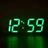 3D большие светодиодные цифровые настенные часы дата ночной свет дисплей таблица настольные часы USB электронные светящиеся будильники часы домашнего декора 21110
