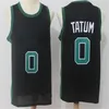 ケンバ8ウォーカーメンズジャージーJayson 0 Tatum Jaylen 7 Brown Jerseys