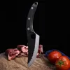 5 5 Meat Cleaver Hunting Lnife Handmased Forged Boning Lnife Serbian Chef Knives Rostfritt stål Kök Lnife Butcher Fish K244G