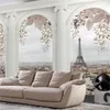 卸売 - 任意のサイズの写真壁紙の寝室の家の装飾の壁壁画壁紙ローマンコラムPapel de Parede 3D 690 V2