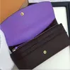 Women Women Women Long Carteira Longa Designer Multicolor Designer Colourfull Caso de visita Caso de visita Original Feminino Zipper Pocke