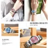 LMJLI - CHENXI 019A Femmes Mode Montres De Luxe Femmes Montres À Quartz Dames De Luxe Strass Cadran Horloge Étanche Reloj Mujer