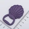 Purple Scallops Bottle Opener For Party Wedding favors gift Sea shell Beer cap Openers with Retail box