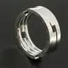 Choucong NewArrival Moda Jóias Titanium Steel Anel Colapsible Men Anéis Para Mulheres Presente Tamanho 6-11 1026 B3