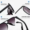 Lunettes de soleil Goggle Uv400 pour Hommes Femmes Rectangle surdimensionnée Fashion Designer Conduite Sun Lunettes 2022 Tarches rétro