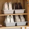 ファッションの家庭用家具垂直靴ラック積み重ね可能な多階建ての取り決め収納ホルダーラック現代の単純さ収容キャビネット4 8cf T2