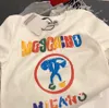 Kids T Shirts Letter Bear Print Luxury Child Tops Tee Summer Fashion Clothing Boy Girl Designer Tshirts8267901