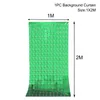 파티 장식 스팽글 배경 배경 커튼 웨딩 장식 베이비 샤워 벽 반짝이 생일