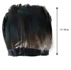 21 colori tinto piuma d'oca frangia trim naturale 10-15 cm abito da sposa decorazione cucito artigianato pennacchio all'ingrosso