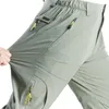 Calças masculinas Summer Lightweight Casual Stretch Seco Quick Ultra Fino Respirável Calças Soltas Militar Carga Tática 5xl