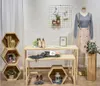 Klädaffärsfönster Dekoration Display Table Kommersiella möbler Barnkläder Butik Kreativa Hög och Lågvattentabeller