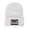 브랜든 니트 모직 힙합 모자 아메리칸 캠페인 남자와 여자의 겨울 따뜻한 모자
