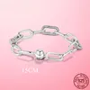 2021 New 925 Sterling Silver Original Me Bracelet Women Fit pandora Beads Fashion DIY Jewelry For Women Gift