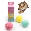 3 stks geluid kat bal speelgoed huisdier interactieve kitten speelgoed catnip speelgoed zelfproeven grappige bal huisdier producten kat speelgoed voor katten kitten 210929