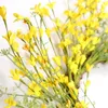 Decorative Flowers & Wreaths Big Deal Hand-Made Artificial Winter Jasminum Wreath Pendant For Home Door Showcase Decor