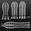 Massage 14 Style Male Enlargement Penis Extender Sheath Reusable toy Enhancer Crystal Penis Sleeve Delay Ejaculation Sex Toys For Man