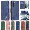 Casos de telefone multicolor para iPhone 12 mini 11 pro x xr xs max 6 7 8 mais samsung s21fe / s21lite s30 note20ultra crocodilo padrão de couro flip capa capa