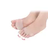 Cuidado de los pies Almohadillas de gel de silicona suave y transpirable para los dedos de los pies Almohadilla metatarsiana antideslizante para el talón alto 3 colores en stock