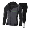 Utensili da uomo Festool Primavera Autunno 2 pezzi Set Tracksuit Felpa con cappuccio + Pantaloni Pullover Felpa con cappuccio Sportwear Vestiti Casual G1217