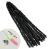 18inches Butterfly Locs Syntetic Nu Crochet Braids Hair Passion Twist Senegalese Twist Extension för Black Women Faux