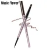 Musik Blume Augenbrauenstift Bleistift wasserdicht und schwitzfest Natürlich nicht markierende Augenbrauenpulver doppelt leicht zu färben. Makeup 1296