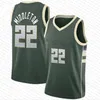 Vintage Giannis 34 Antetokounmpo Mens Kids 75th City Ray 34 Allen Basquete Jersey Khris 22 Middleton Verde Branco Preto Retro Jersey