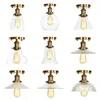 Ceiling Lights Industrial Vintage Glass Lamp Retro Loft E27 Led Dining Room Cloakroom Balcony Hallway Porch Light3403020