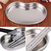 Kitchen Storage & Organization Stainless Steel Tray For Implement Tools Nail Tattoo Dental Use Durable Reusable Easy To Clean Dishwa