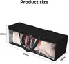 Storage Bags Hat Clear Organizer For Baseball Caps Portable Cap Bag Holder With Black Handles And Zipper Closure245V