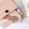 Dropship mini pincéis de cabelo de madeira fofos pentes práticos de sândalo com caixa de presente para mulheres meninas presentes de feriado 00888
