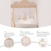 1pc Baby Play Gym Wood Bed Bell Clouds Crochet Star Pendant Teething Nursing Stroller Hanging Play Gym 012 Months Baby Rattle 2101757277