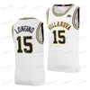 Custom Villanova Wildcats College Koszykówka Jersey Ncaa Bryan Antoine Chris ArcidiaCono Angelo Brizzi Caleb Daniels Eric Dixon Collin Gillespie Justin Moore