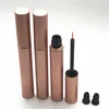 4ML Rose Gold Mini Empty Eyeliner Tubes Bottle Eyeliner Container with Wand Applicator Refillable Aluminum